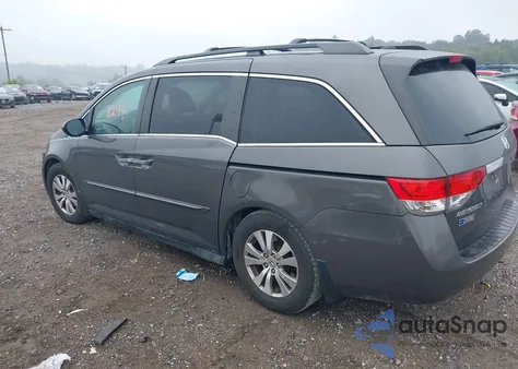 2014 Honda Odyssey Ex-L z USA, uszkodzony, nr VIN 5FNRL5H68EB013706